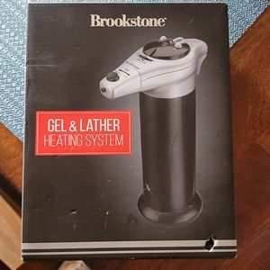 New Brookstone Gel & Lather Heating System